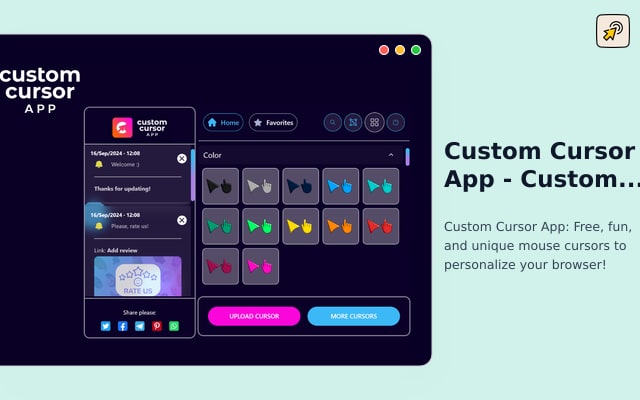 Custom Cursor App - Custom Cursor for Chrome