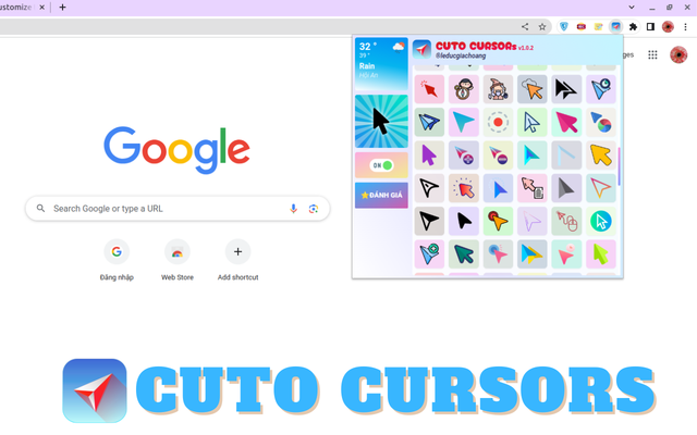 Cuto Cursors: personaliza el cursor
