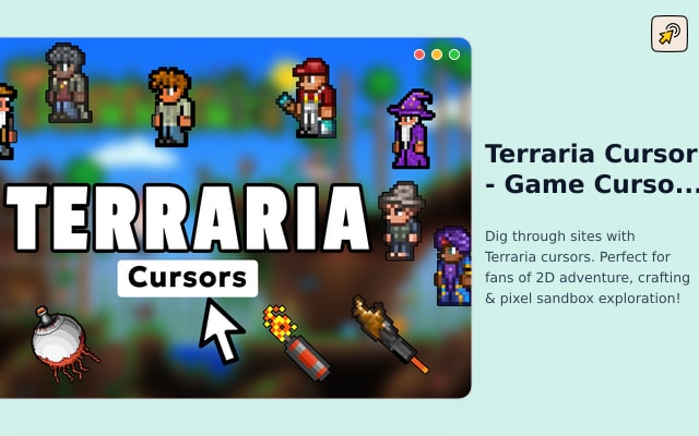 Terraria Cursor - Game Cursor for Chrome