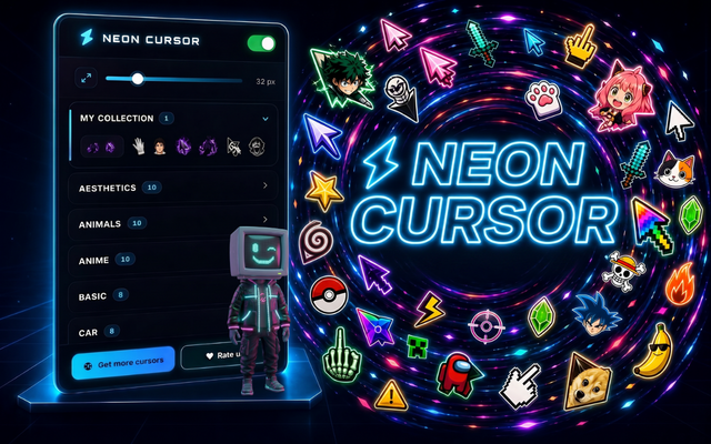 Neon Cursor - Custom Cursor for Chrome™