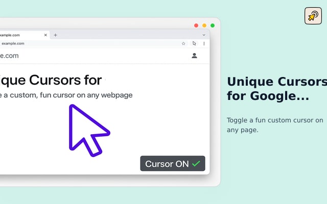 Unique Cursors für Google Chrome