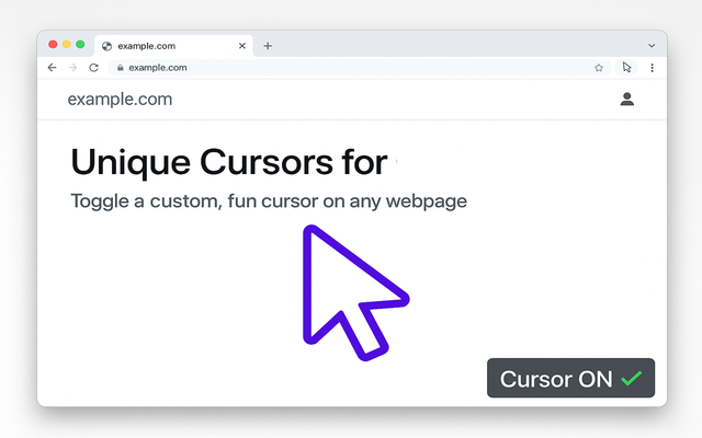 Unique Cursors für Google Chrome