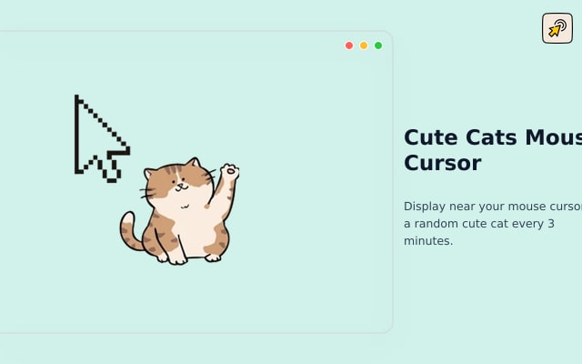 Cute Cats Mouse Cursor