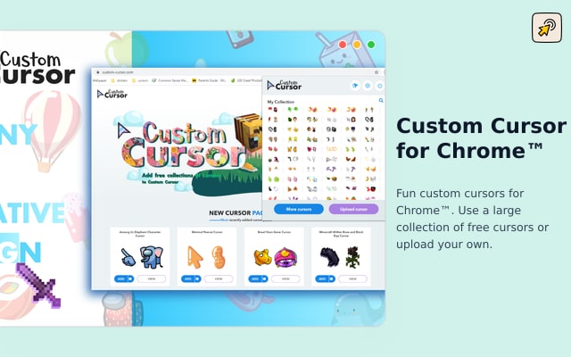 Custom Cursor for Chrome™