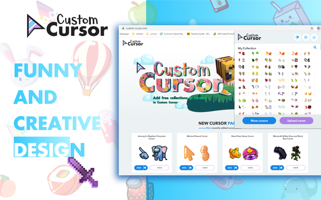 Custom Cursor for Chrome™