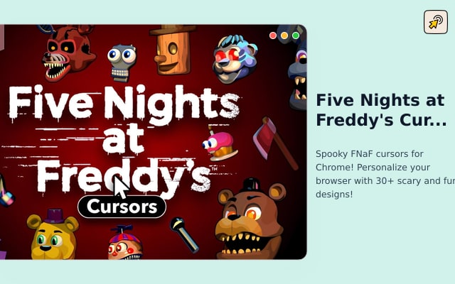 Five Nights at Freddy's Cursor ★ Custom Cursor for Chrome™