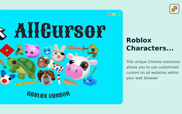 Roblox Characters Custom Cursor