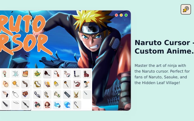 Kursor Naruto - Kursor Anime Khusus untuk Chrome