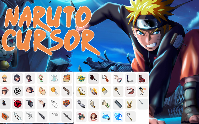 Kursor Naruto - Kursor Anime Khusus untuk Chrome