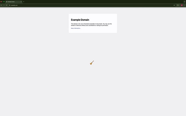 Broom Cursor